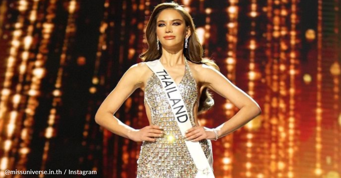 Miss Universe Wears Dress Made Of Soda Tabs To Acknowledge Her Garbage-Collector Parents