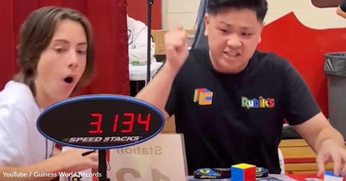 He Struggled With Motor Skill Problems, But Now He Has Set A New Rubik's Cube Record
