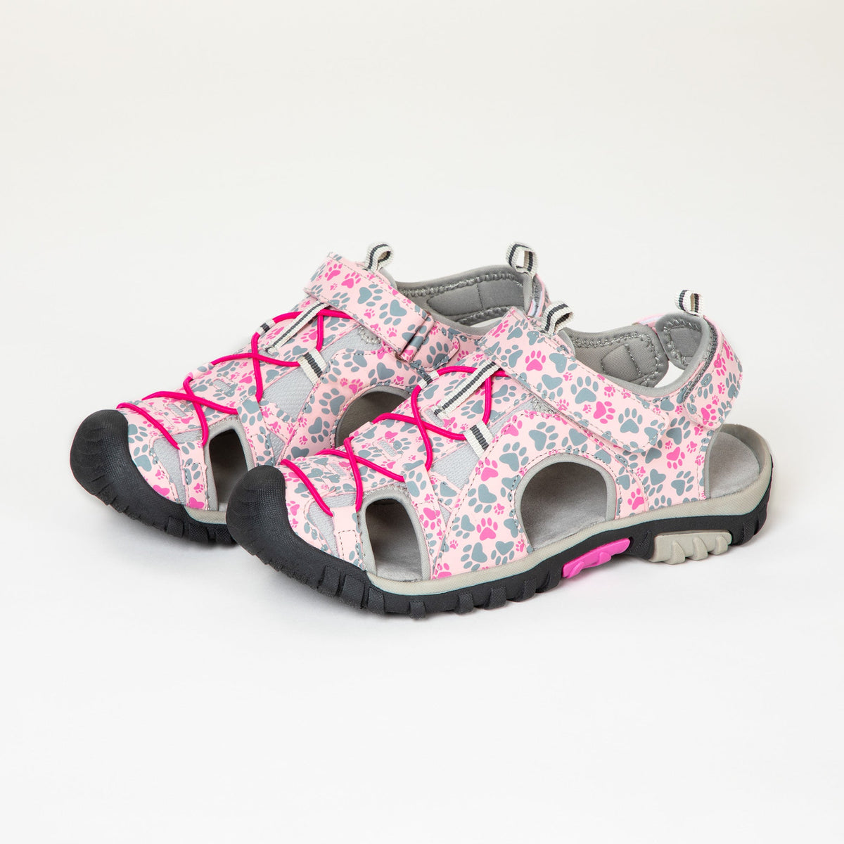 Walking Paws Adjustable Closed Toe Sport Sandals