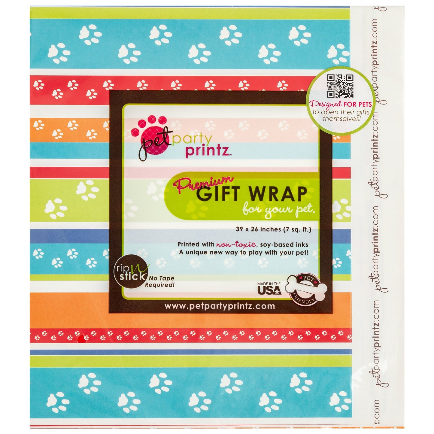Pet Party Printz™ Birthday Gift Wrap