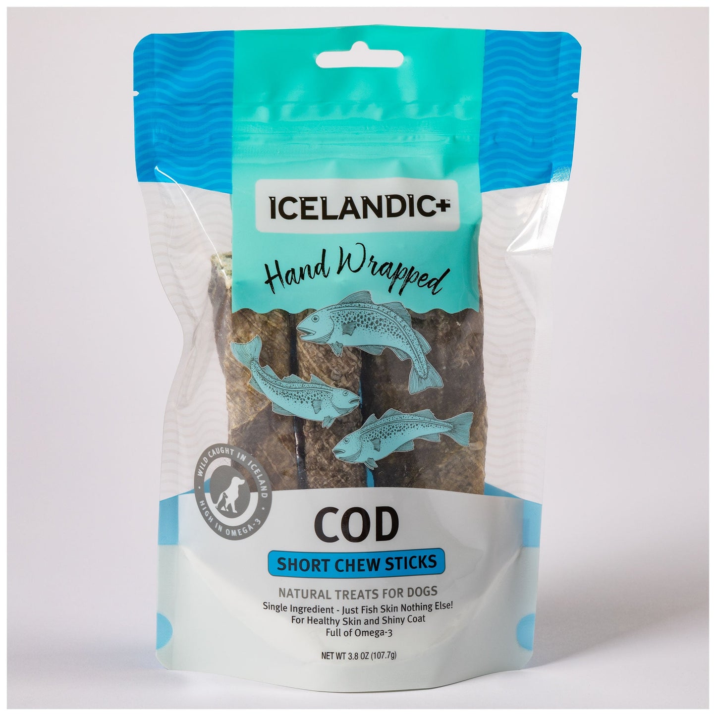 Icelandic+™ Cod Skin Chew Treats - 3 Pack