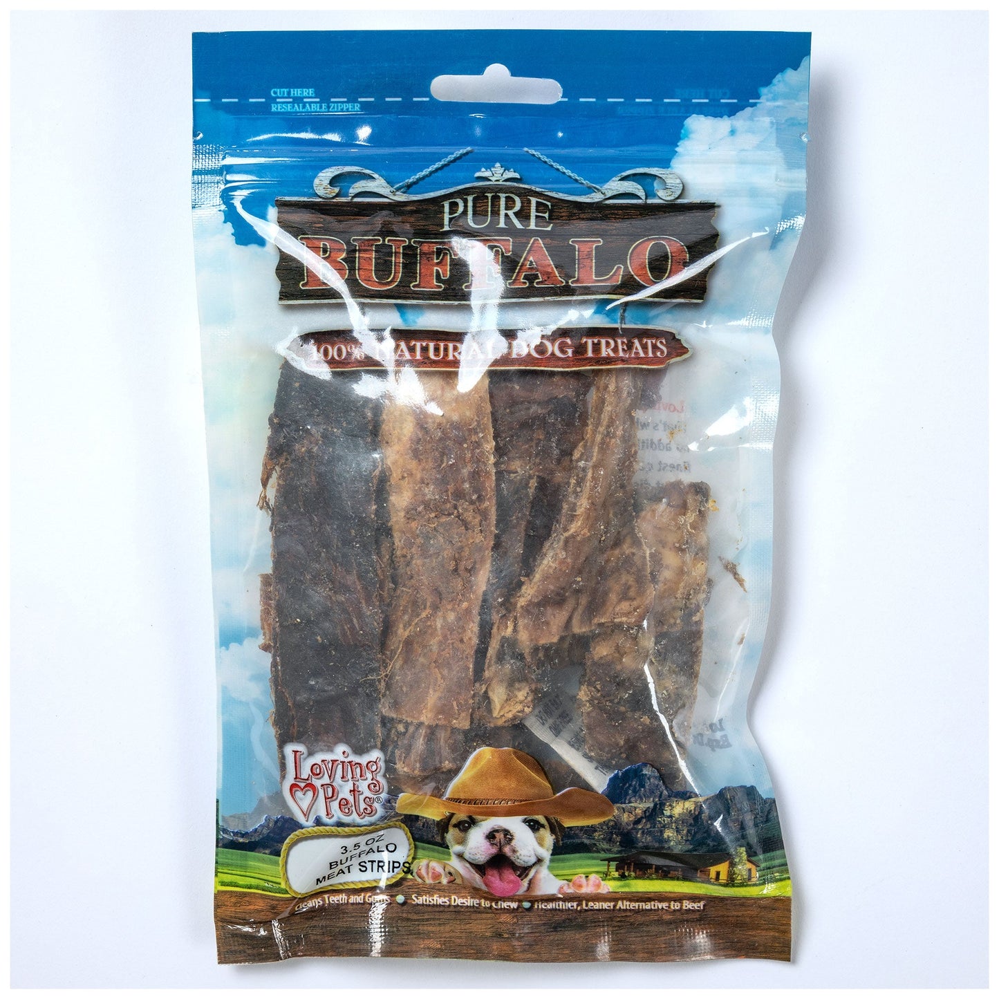 Loving Pets® Pure Buffalo Buffalo Jerky Strips