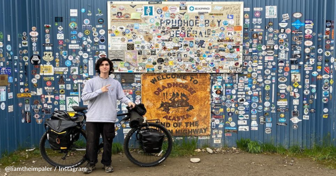 Teenager Spends 527 Days Biking From Alaska To Argentina