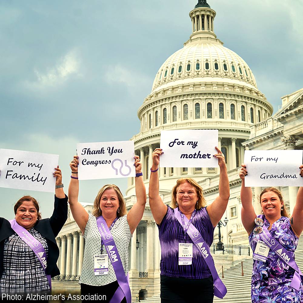 Demand Congress Fund Alzheimer's Research