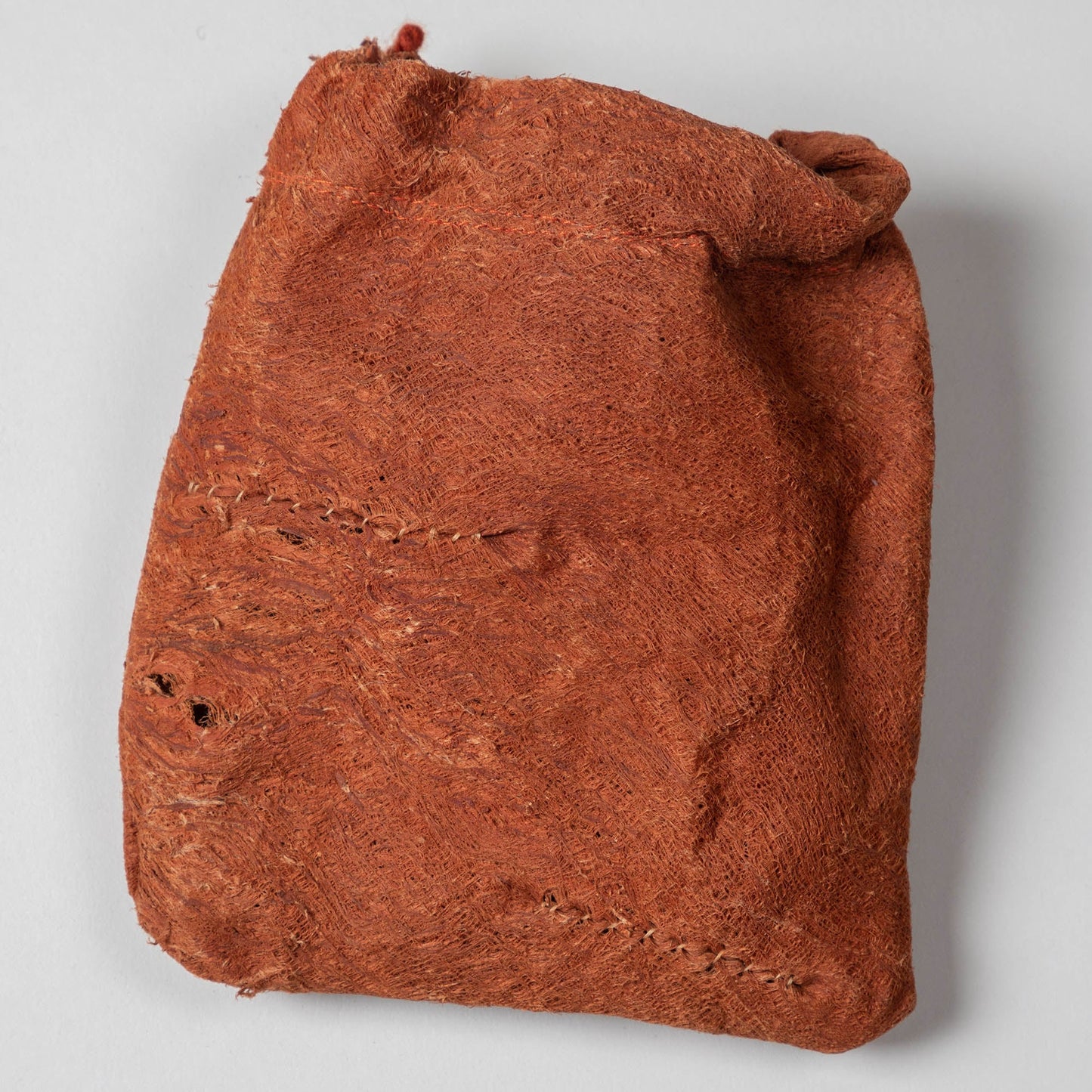Bark Cloth Figurine Nativity Set with Bag