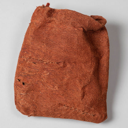 Bark Cloth Figurine Nativity Set with Bag