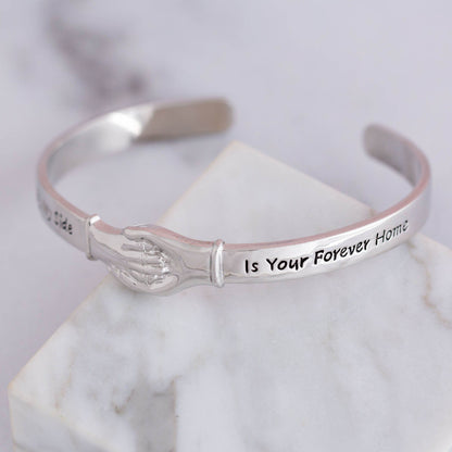 Your Forever Home Cuff Bracelet