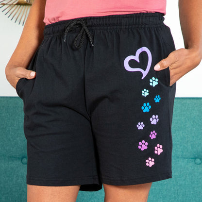 Pawsitively Adorable Casual Shorts