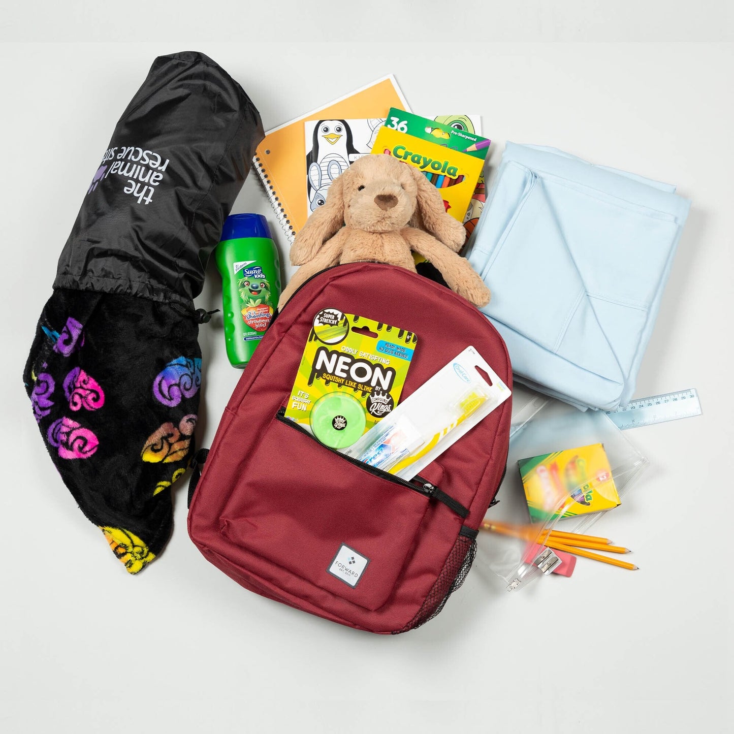 Comfort & Care Backpacks For Kids in Need