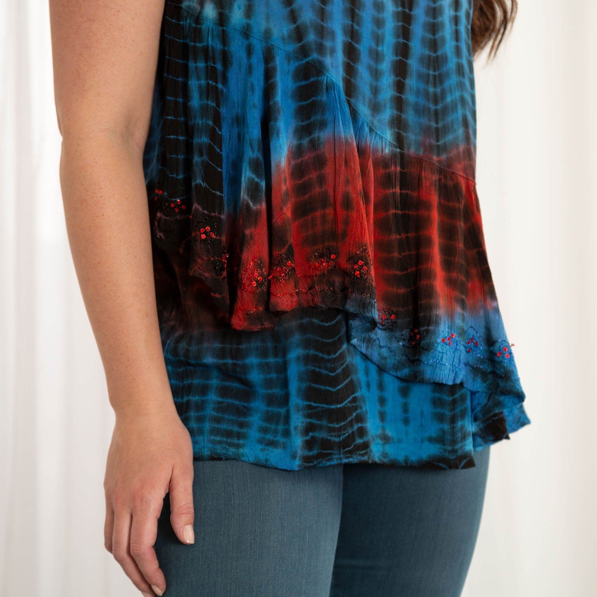 Sundance Asymmetrical Layered Tunic