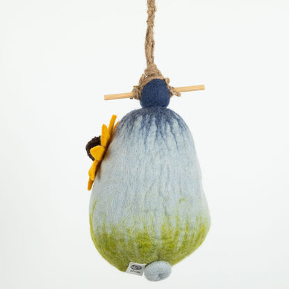 Hand-Felted Birdhouse