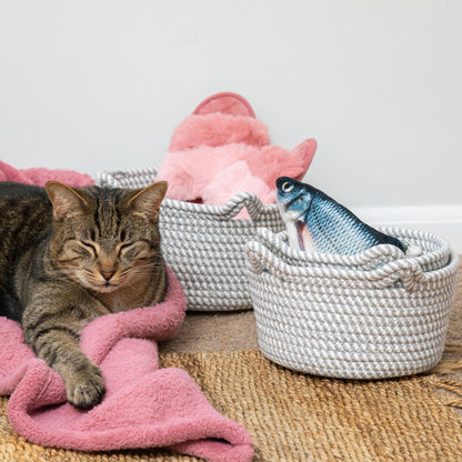 Nesting Cat Storage Baskets - Set of 3
