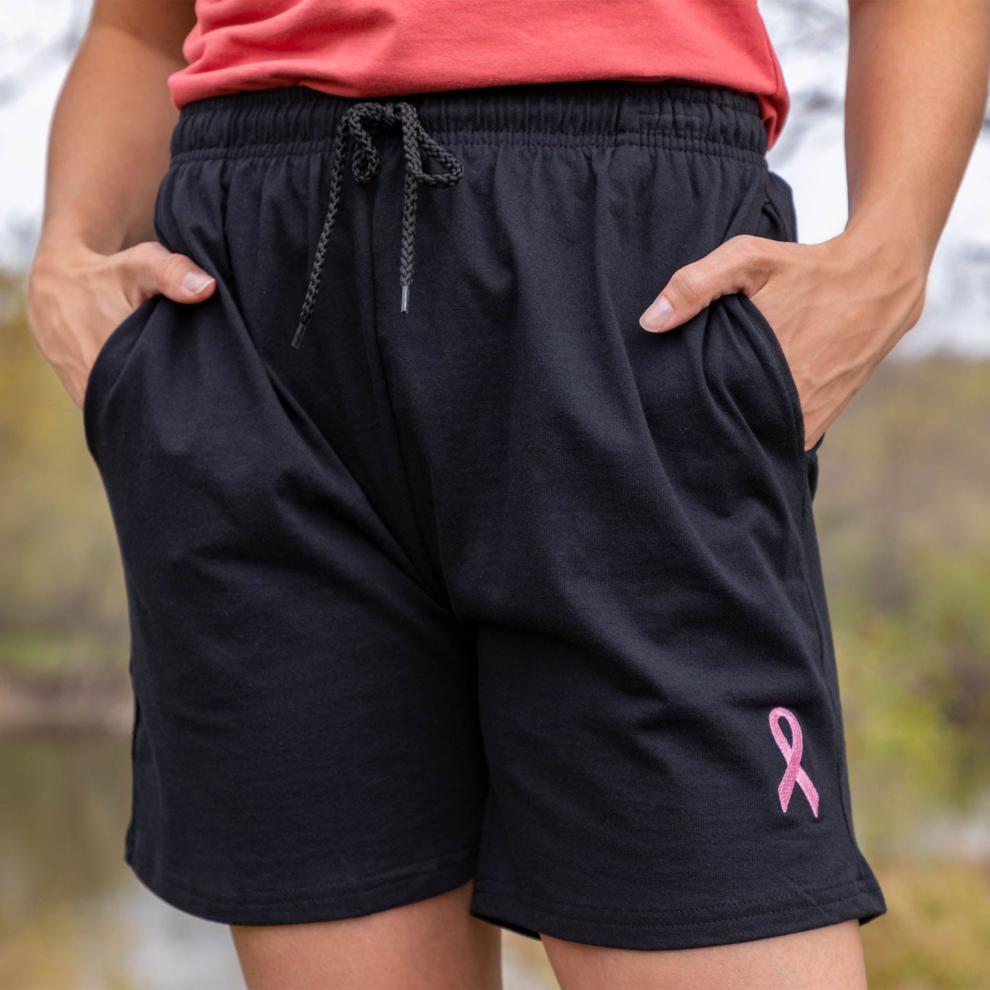 Pink Ribbon Women's Casual Shorts