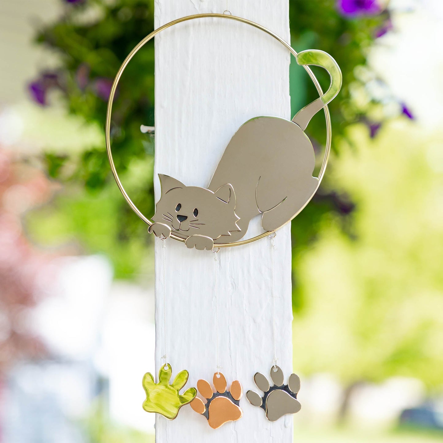 Playful Pet Mixed Metal Wind Chime