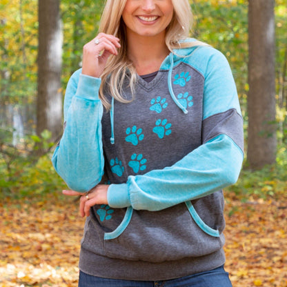 Walking Paws Burnout Hoodie