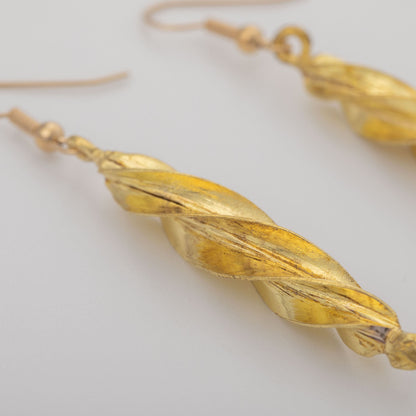 Fulani Spiral Djenne Drop Earrings