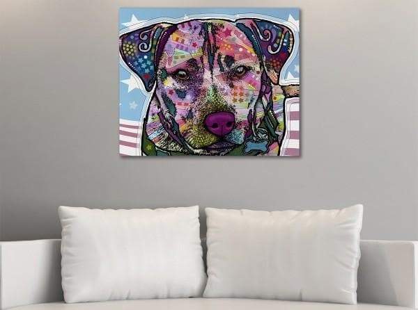 Limited Edition Aussie Shepherd Dean Russo Canvas