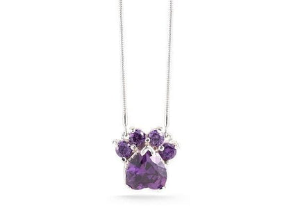 June Pawprint Birthstone (Alexandrite)