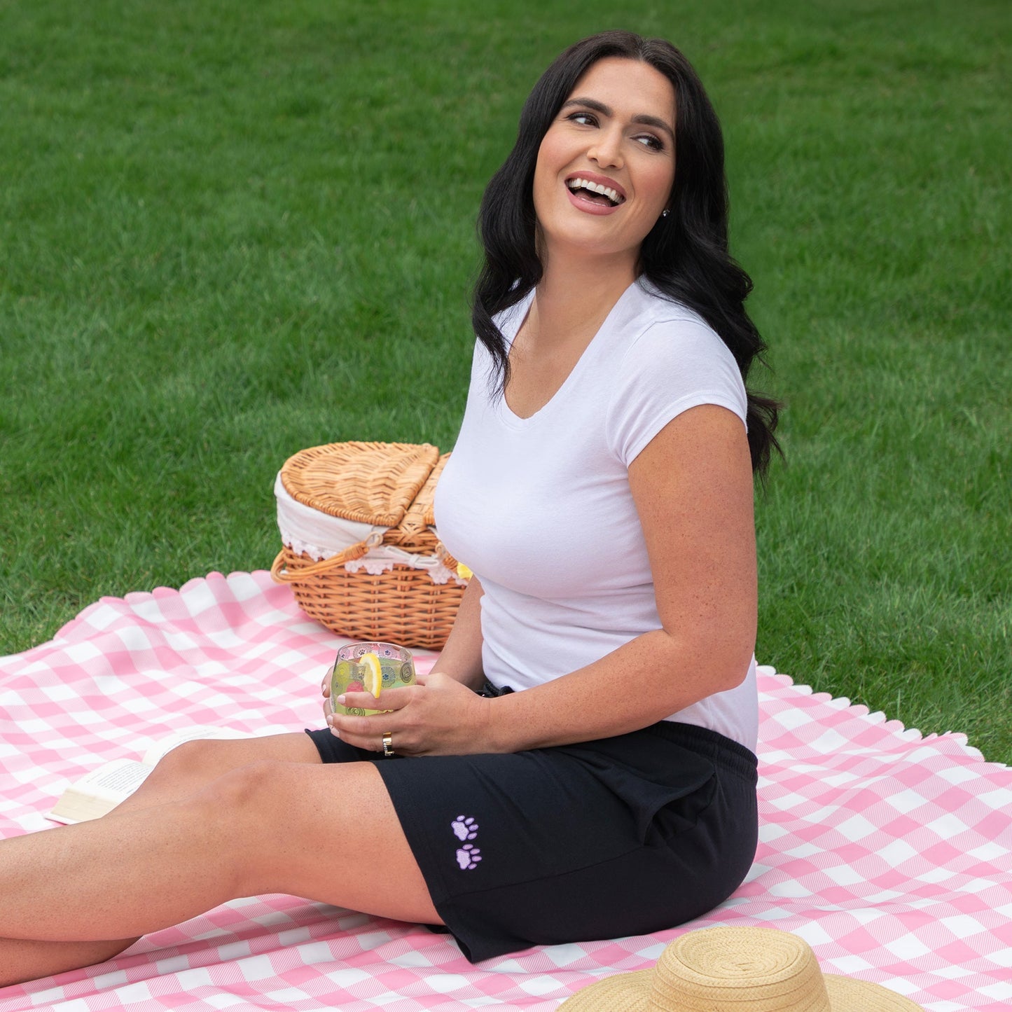 Purple Paw Women's Casual Shorts