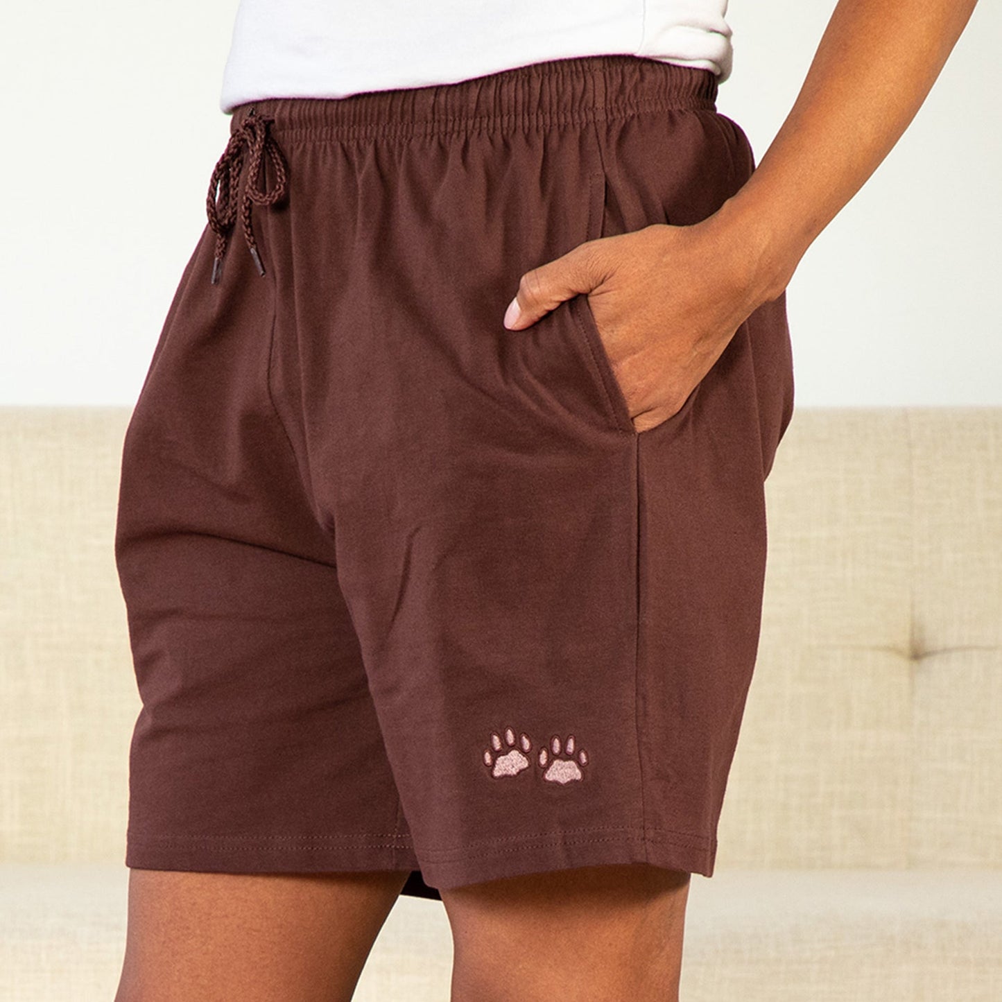 Purple Paw Women's Casual Shorts