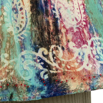 Tie-Dye Paisley Spirit Sleeveless Top