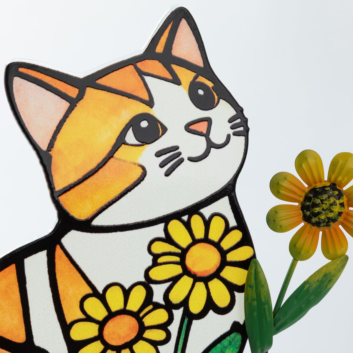Pets & Angels Colorful Mosaic Solar Garden Stake Light