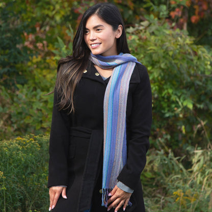 Hand-loomed Alpaca Scarf | Fair Trade, 100% Alpaca Fiber