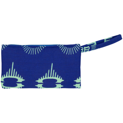 Ugandan Organic Waxcloth Wristlet