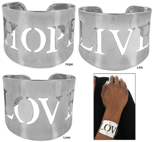 Live, Hope, Love Cuff