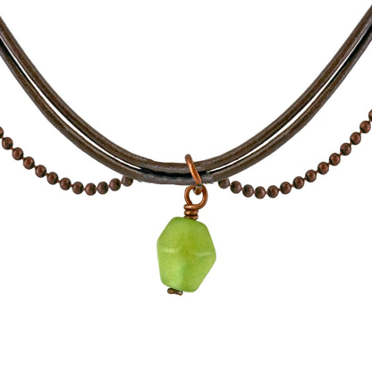 Magdalena Faceted Tagua Necklace