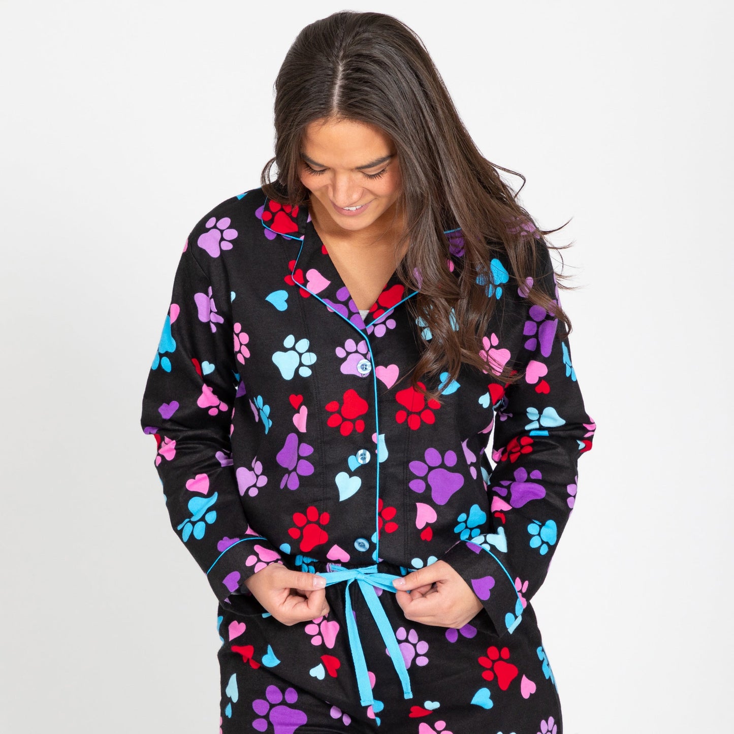 Loving Paws Flannel Pajama Set