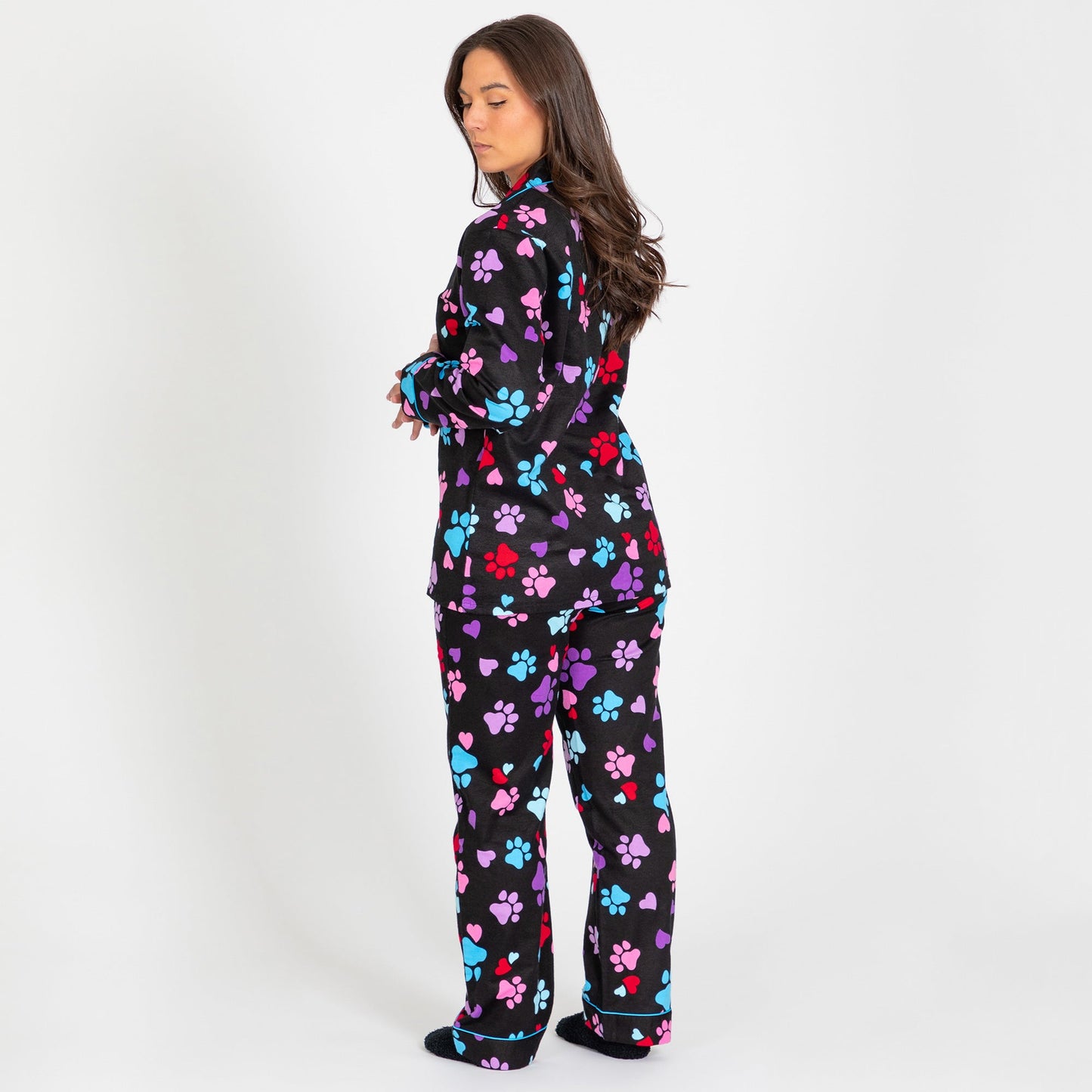 Loving Paws Flannel Pajama Set