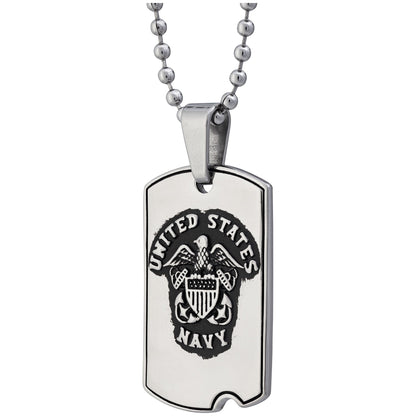 St. Michael Military Dog Tag Necklace