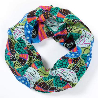 Waves of Color Infinity Scarf | Fair Trade