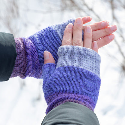 Alpaca Fingerless Mittens