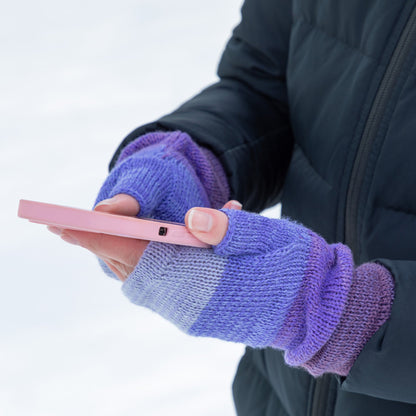 Alpaca Fingerless Mittens