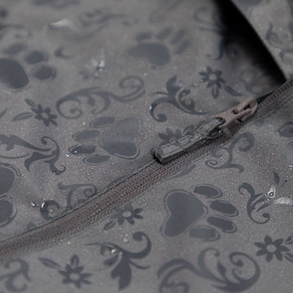 Magical Print Paw Print Rain Jacket
