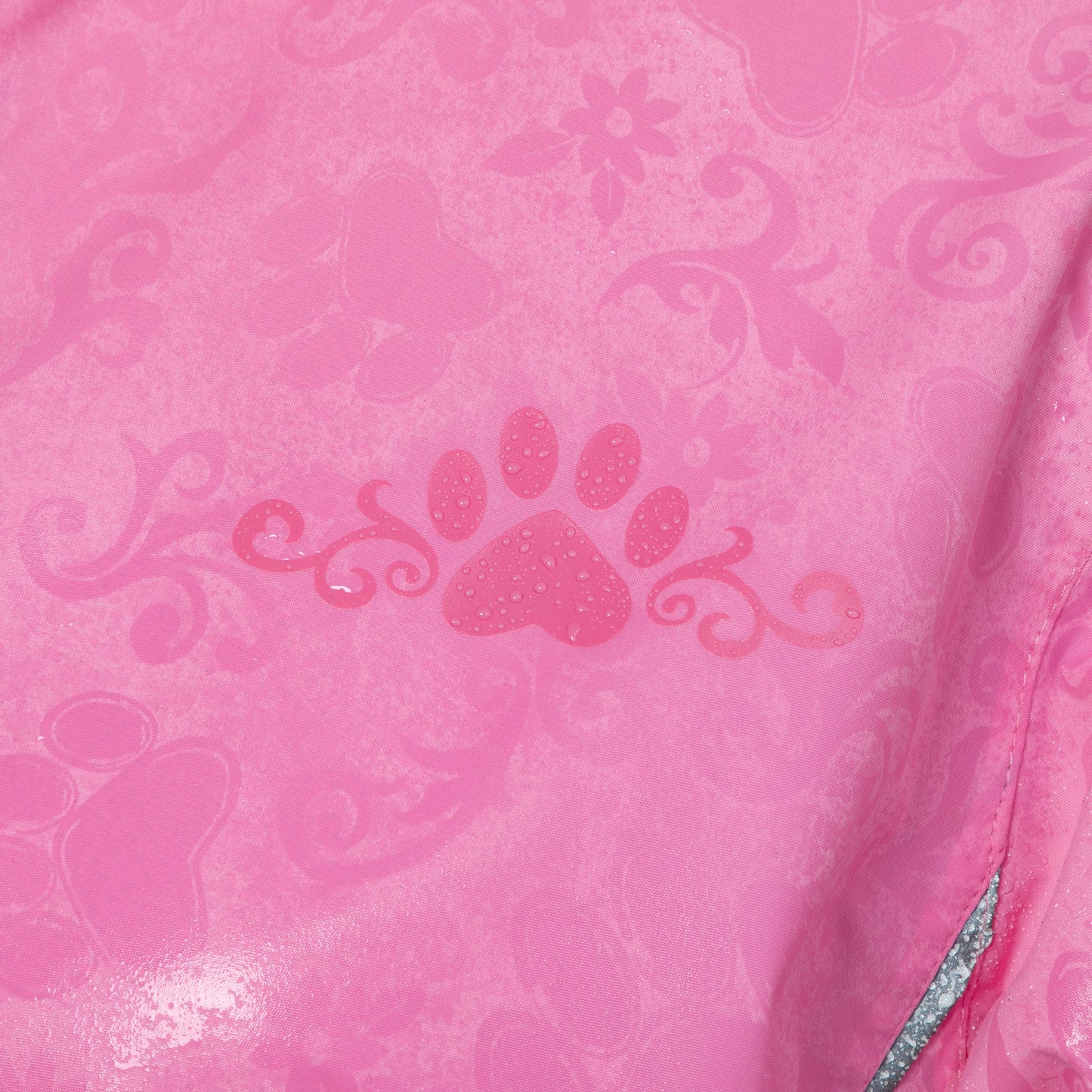Magical Print Paw Print Rain Jacket