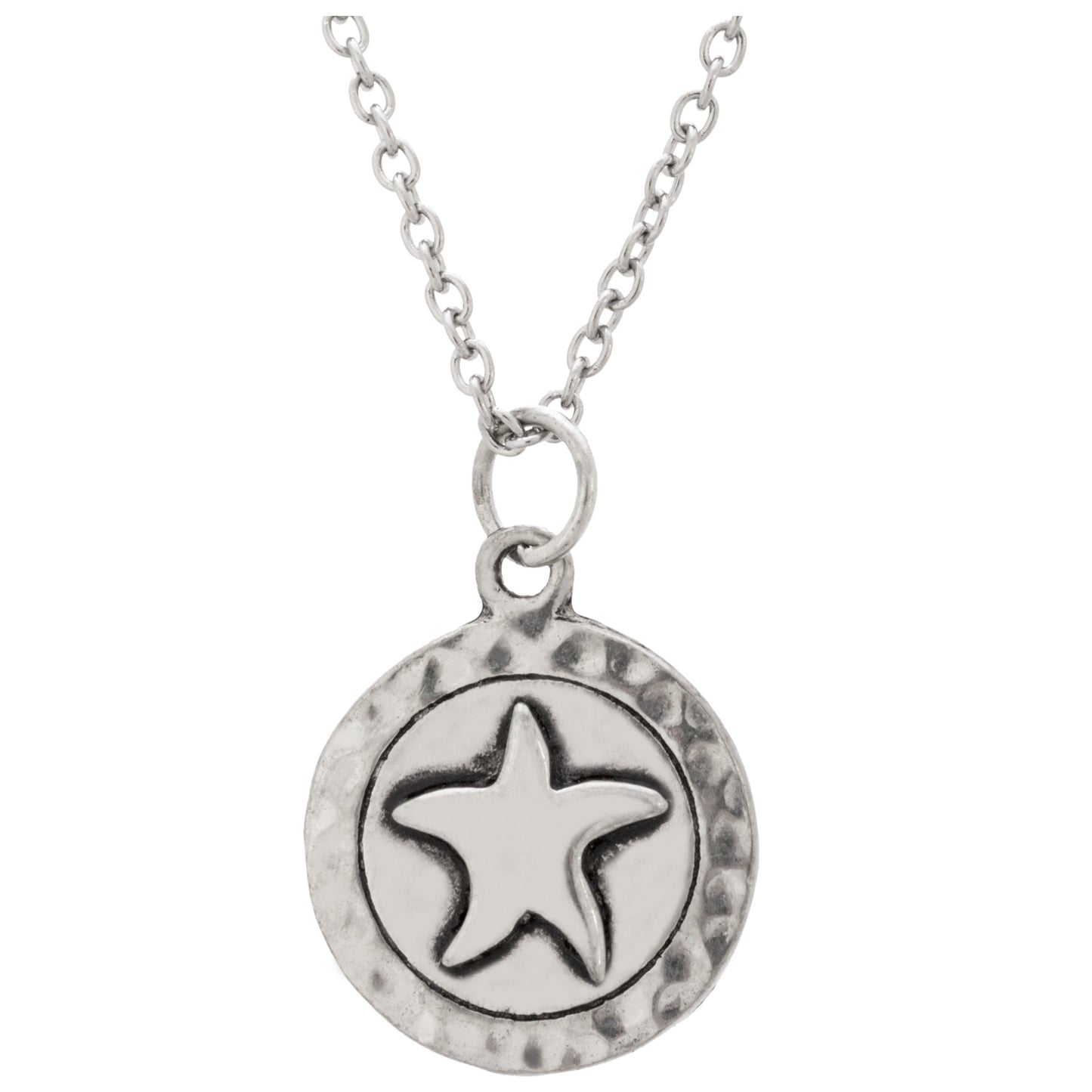 Under the Sea Pewter Necklace