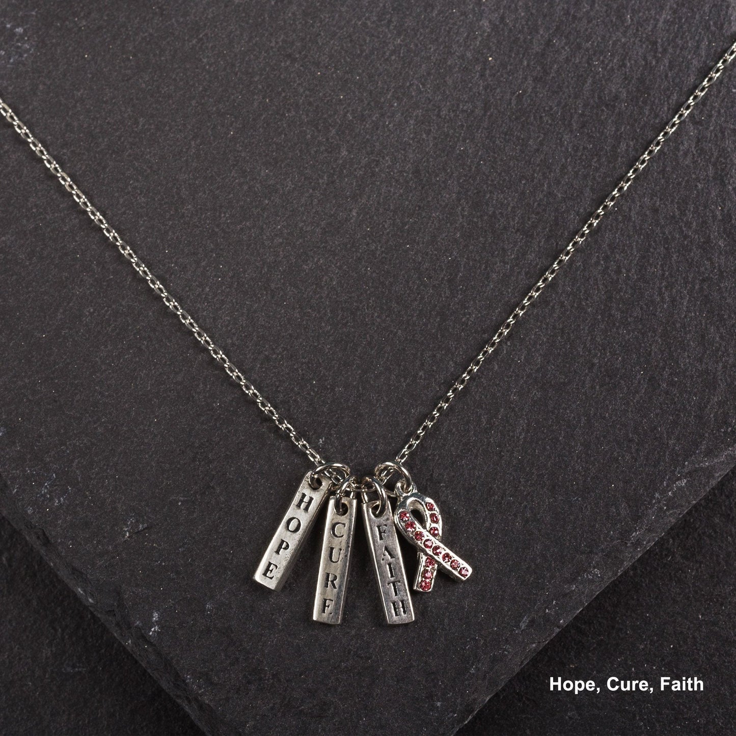 Promo - PROMO - Hope, Cure, Faith Necklace