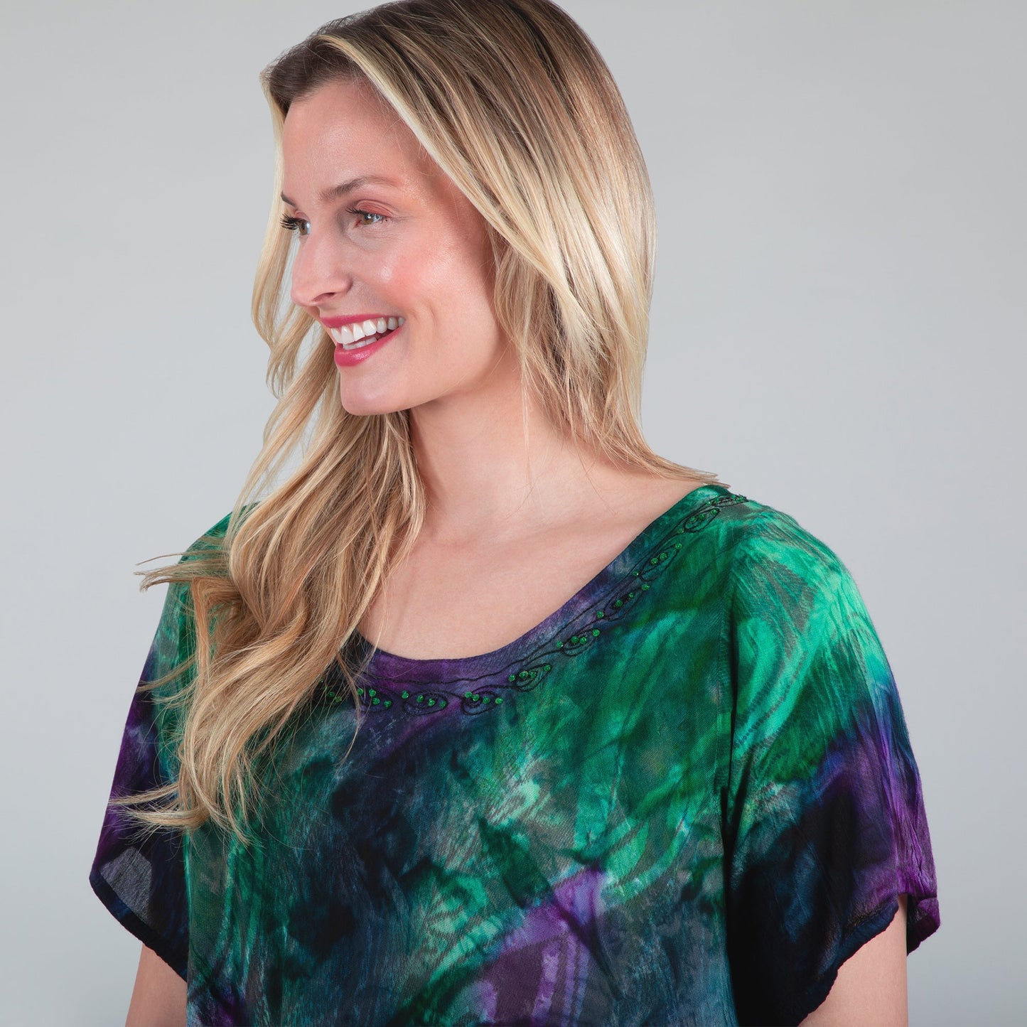 Peacock Love Tunic | Fair Trade