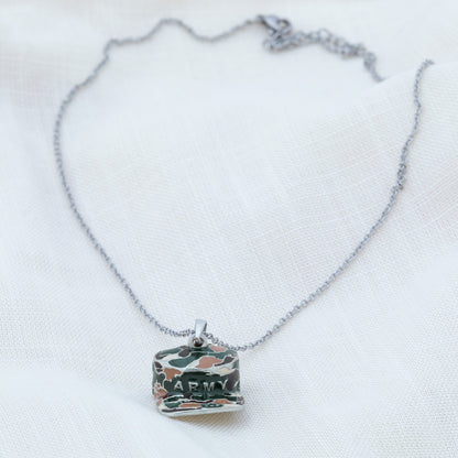Military Hat Necklace