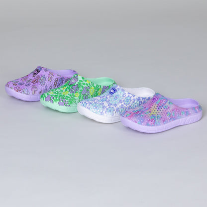 Rainbow Paw Clogs