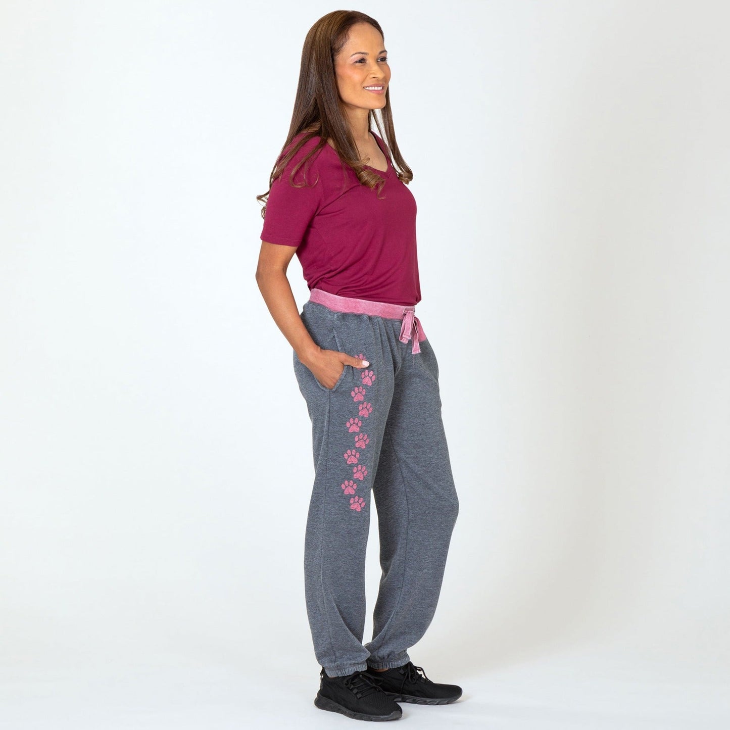 Walking Paws Burnout Sweatpants