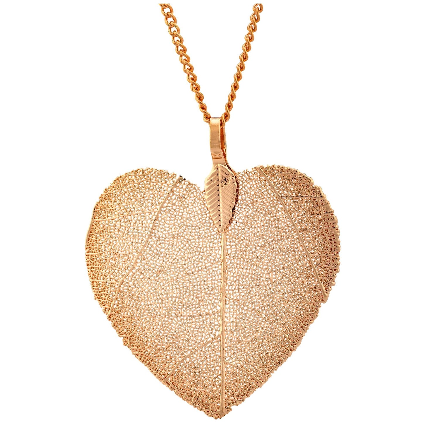 Lustrous Leaf Heart Jewelry Collection