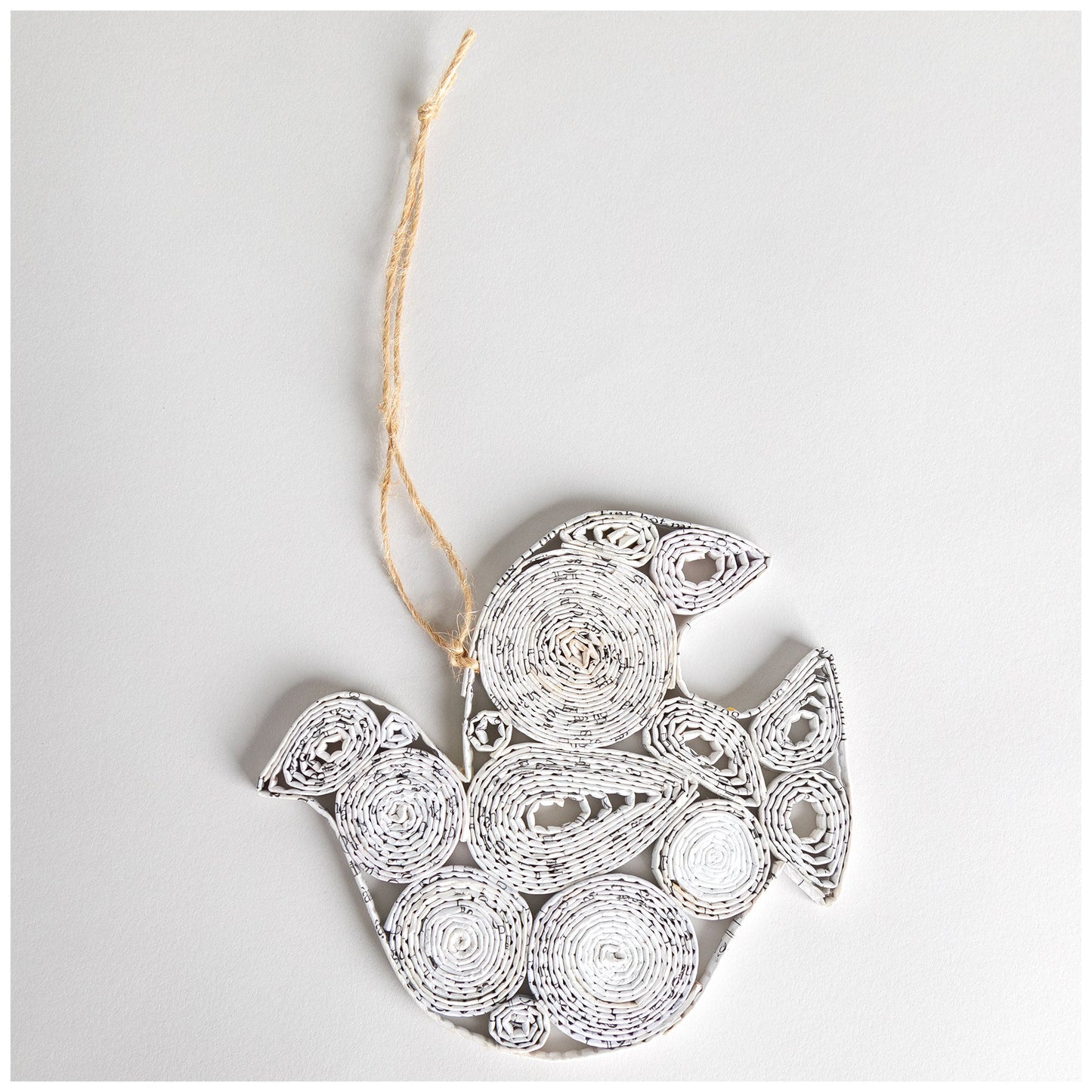 Recycled Magazine Ornament | Handmade, Fair Trade