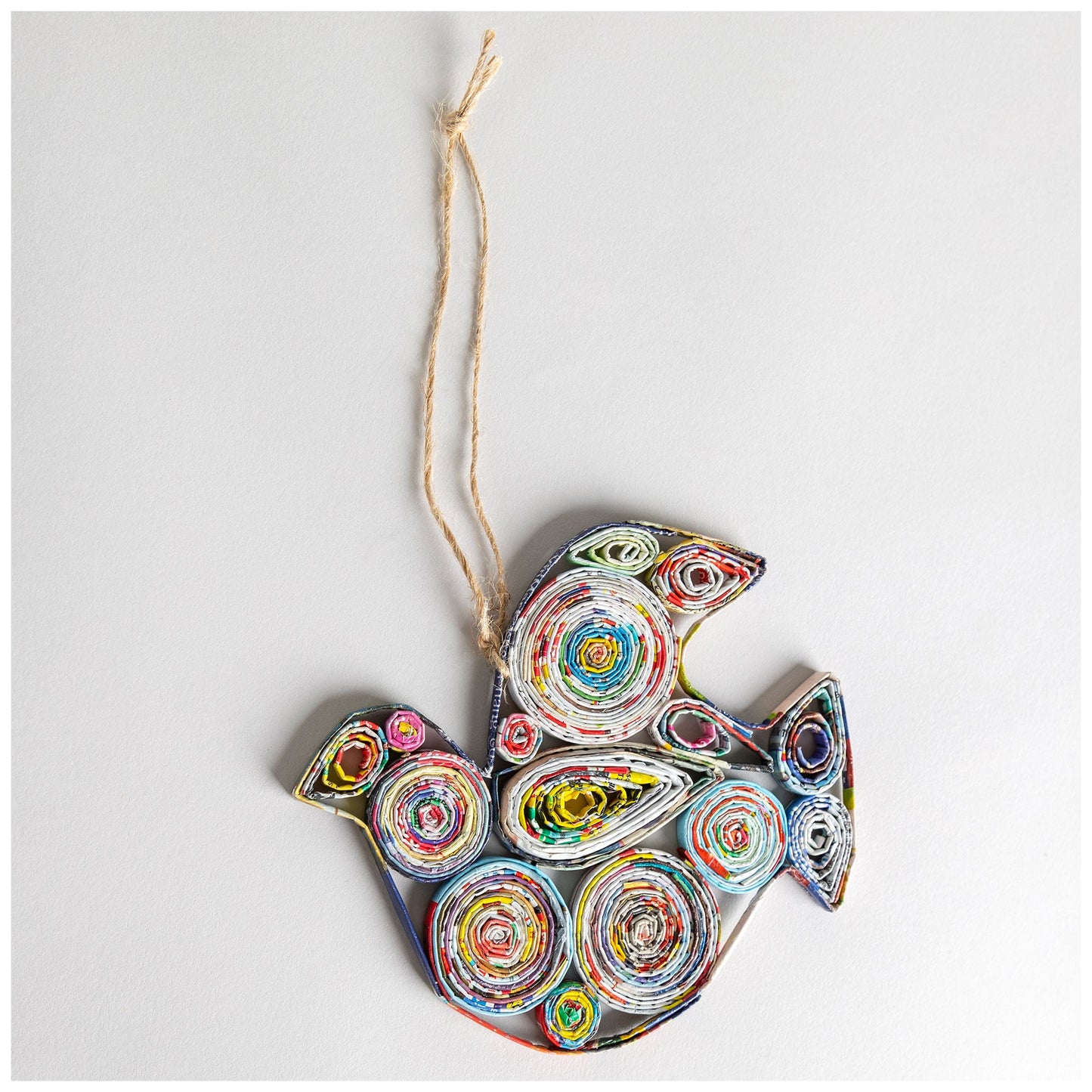 Recycled Magazine Ornament | Handmade, Fair Trade