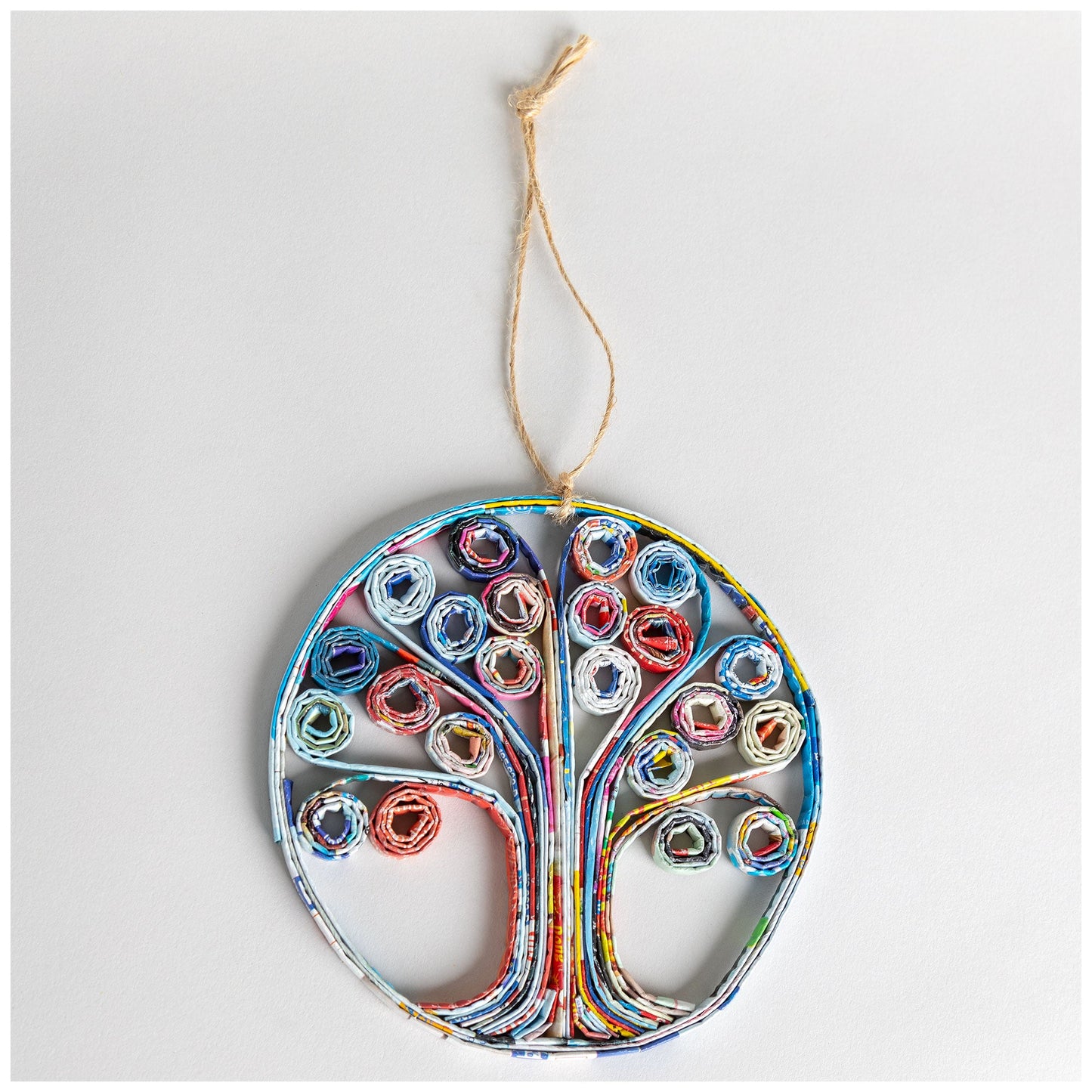 Recycled Magazine Ornament | Handmade, Fair Trade