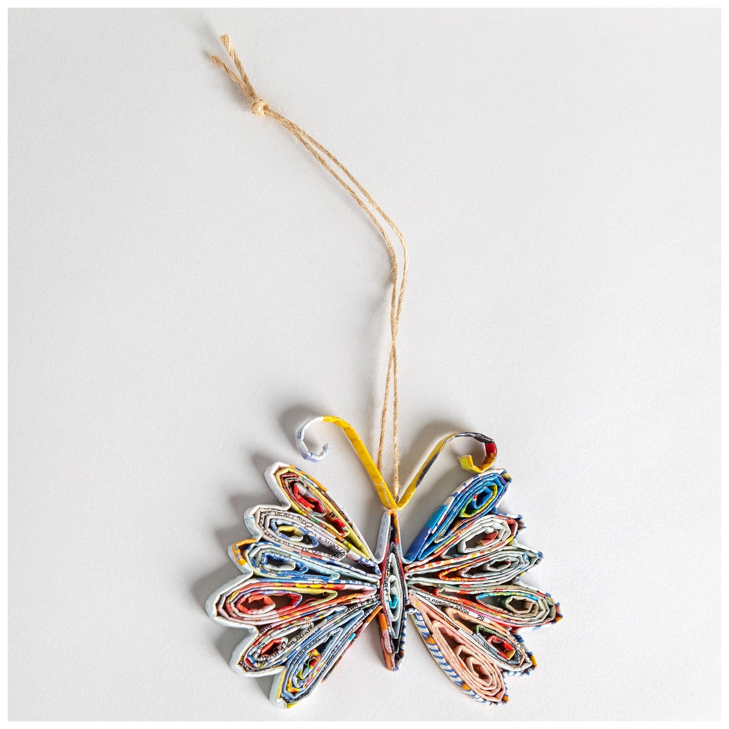 Recycled Magazine Ornament | Handmade, Fair Trade