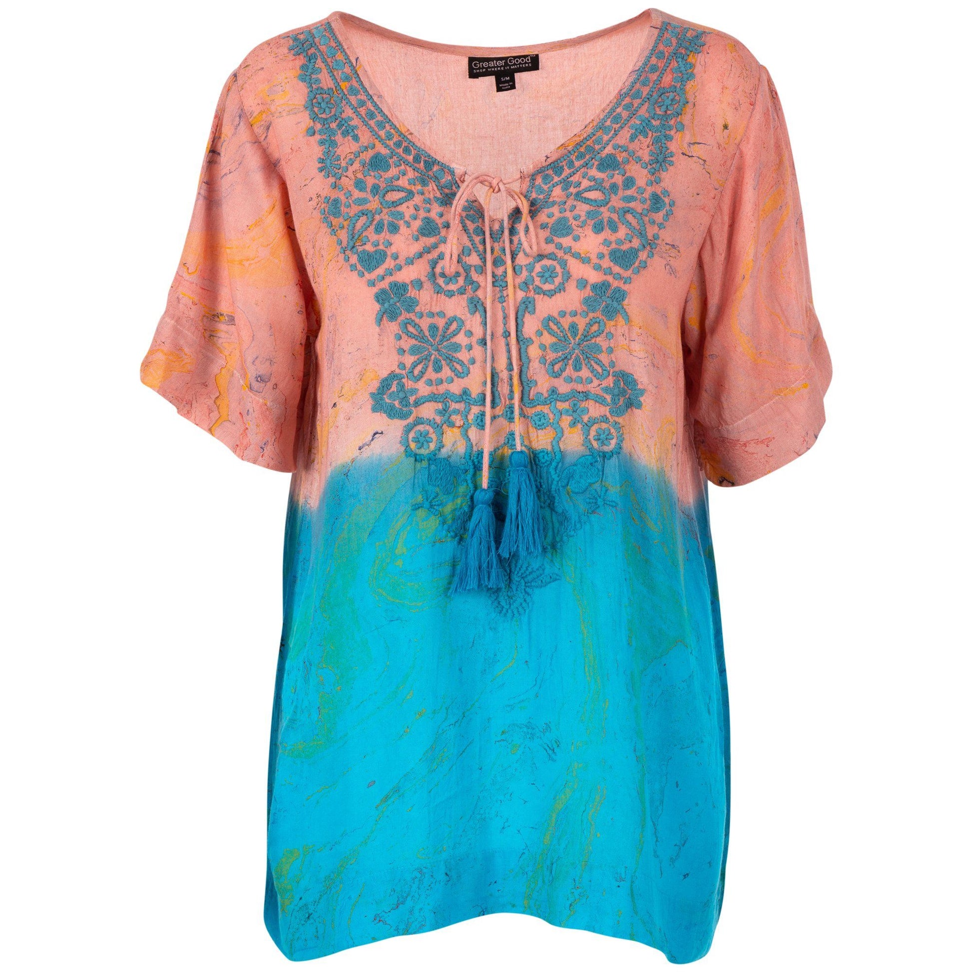 Beachcomber Tassel Tie Tunic